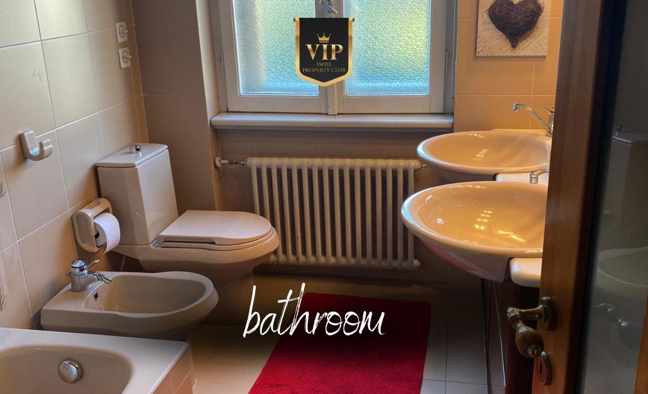 Charming 2 Bedrooms Apartment I Ca Gialla Stabio Dış mekan fotoğraf